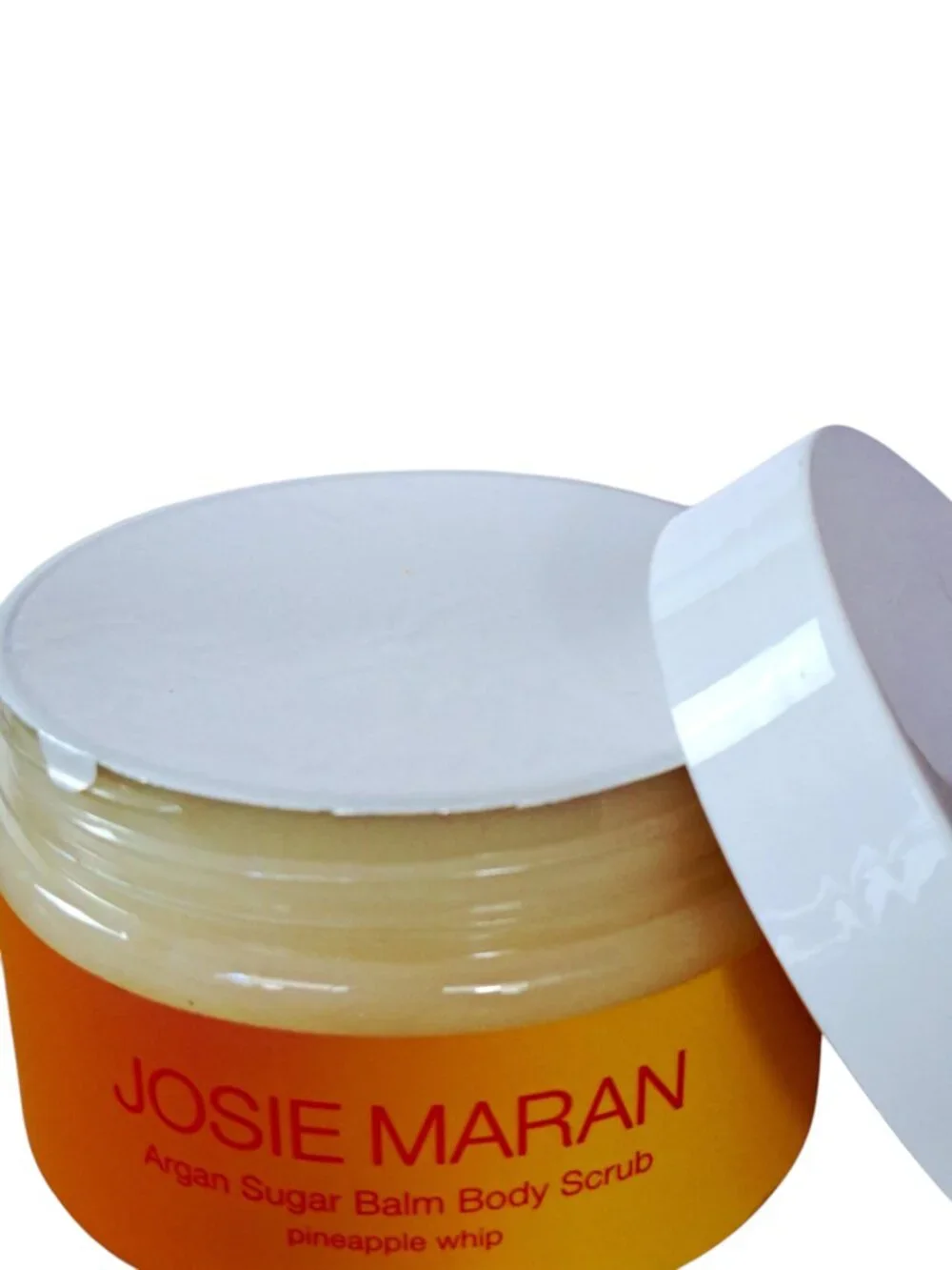 New Josie Maran 18 oz Pineapple Whip Argan Sugar Balm Body Scrub